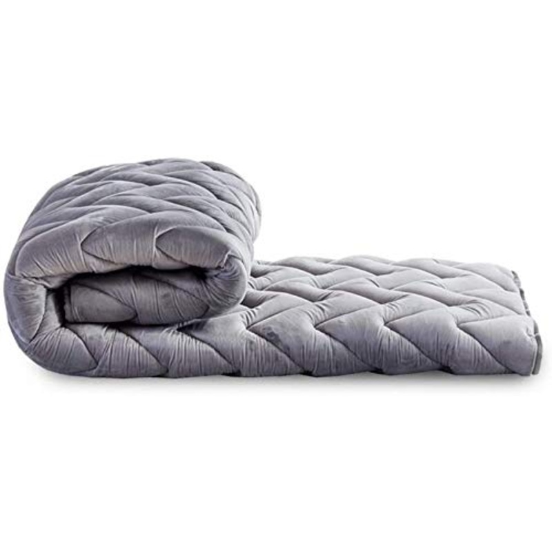 HKX Futon coprimaterasso, futon Tradizionale, Tappetino in Memory Foam, materassini Pieghevoli-A 120x200cm (47×79 Pollici)