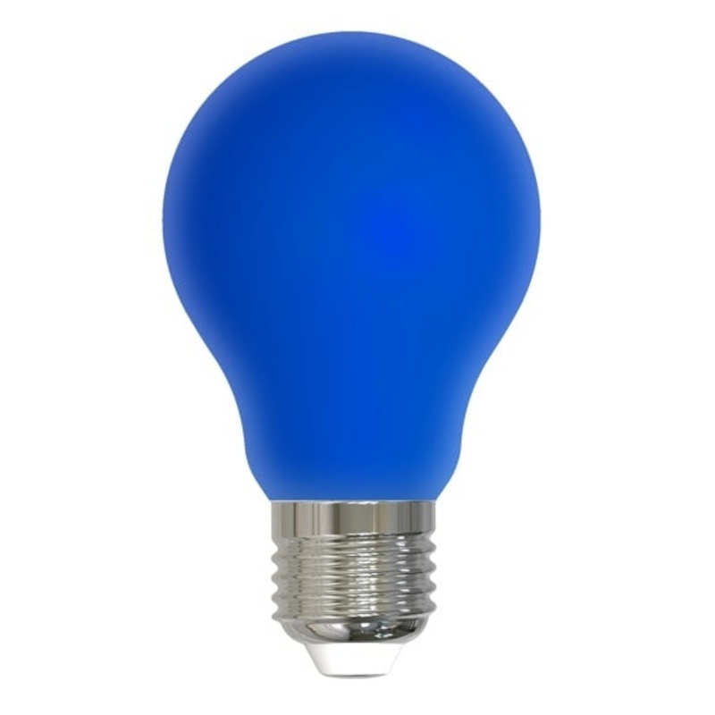 4.5 Watt A19 Ceramic Blue, E26 base, 120 Volt Light Bulb by Bulbrite
