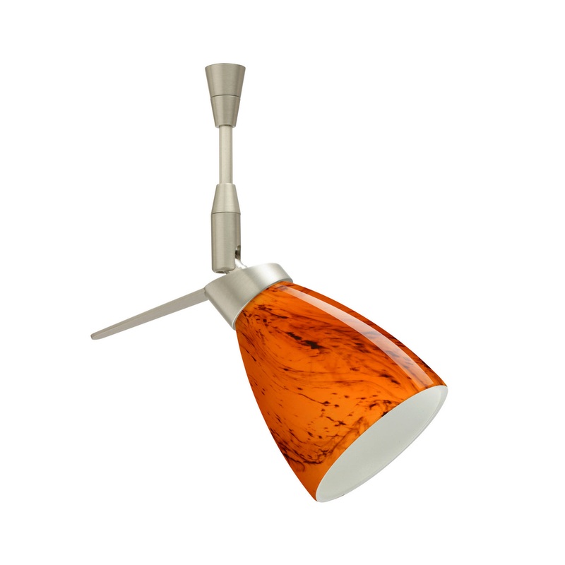 Besa SP-5044HB-SN Andi One Light Spotlight Satin Nickel (Discontinued)