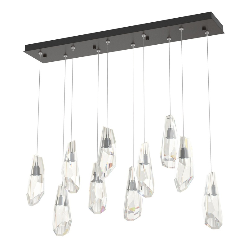 Luma 10-Light Large Crystal Pendant Oil Rubbed Bronze