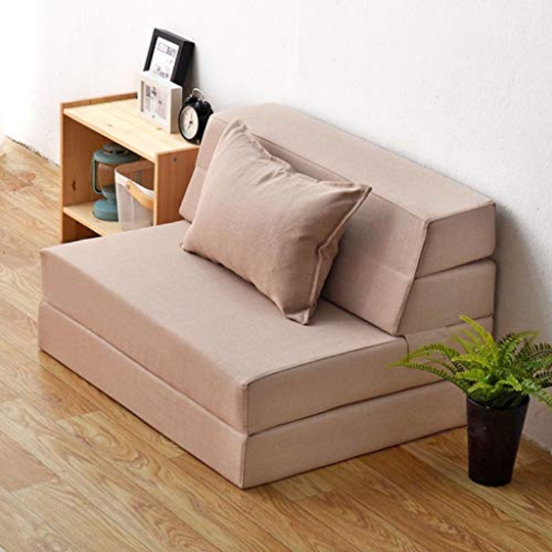 MOSU Pieghevole Materasso Letto Futon, Tatami 15centimetro Spesso Fodera Lavabile Risparmiare Spazio Schiuma Materasso Adatto per Ospiti Divano Letto Piccolo Appartamento-A-190x150cm