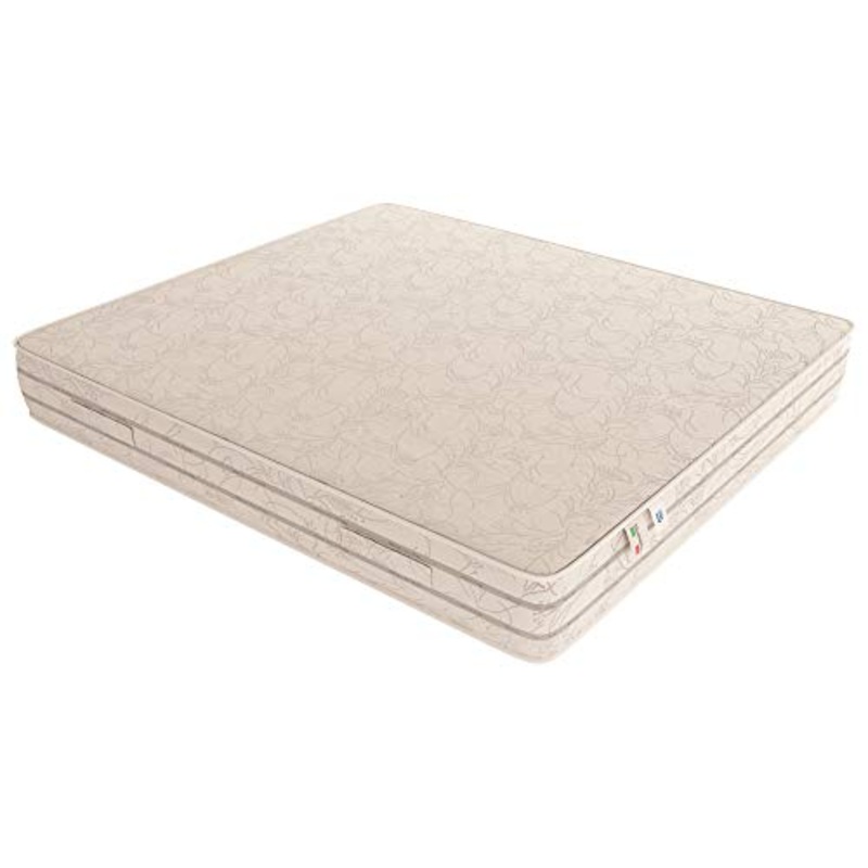 Baldiflex Materasso Francese Easy 2.0 in Memory Foam, Ortopedico, Antiacaro, 140x190x22cm