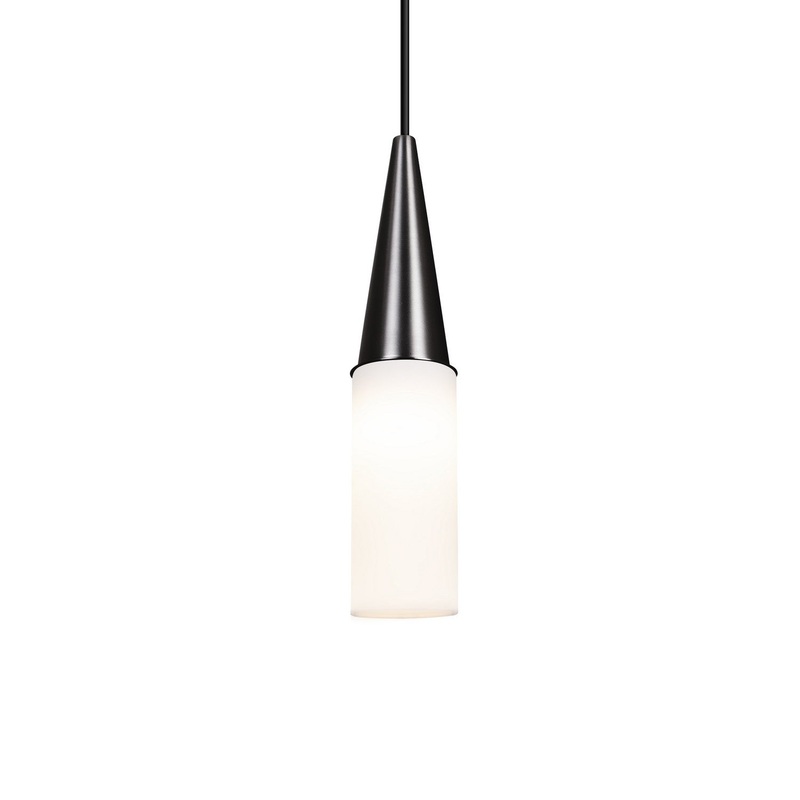 Besa 1JC-METRO12-BK Besa Metro 12 Pendant One Light Pendant Black
