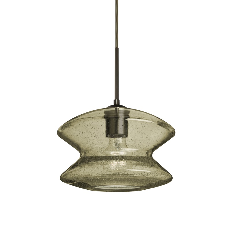 Besa 1JC-ZENLT-BR Zen One Light Pendant Bronze