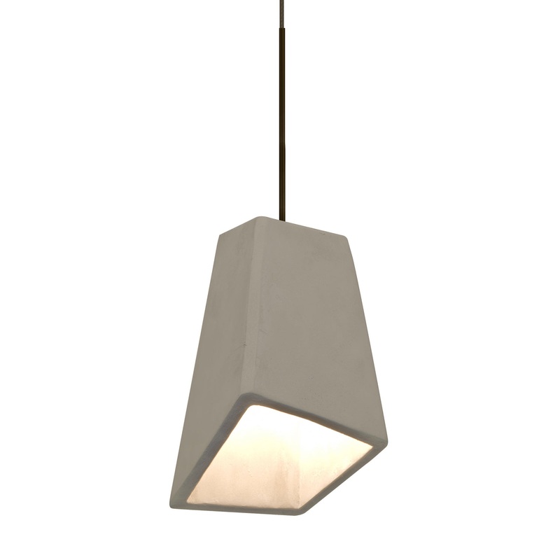 Besa 1XT-SKIPTN-LED-BR Skip One Light Pendant Bronze