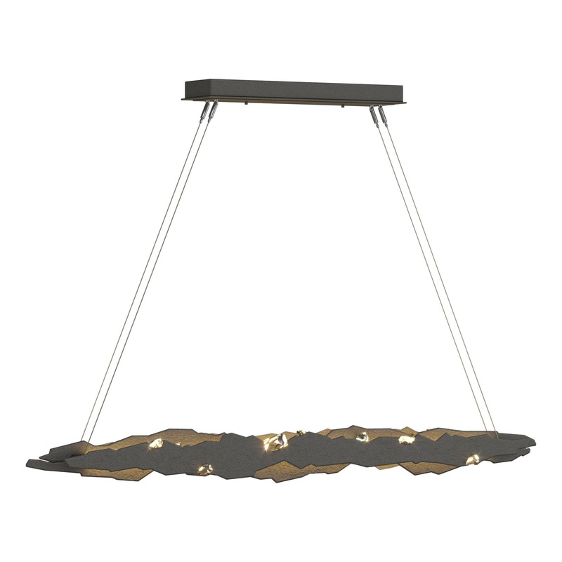 Trove LED Pendant Natural Iron