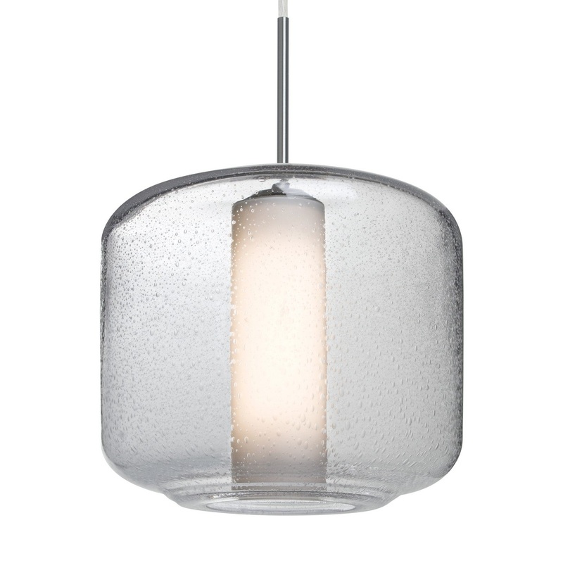Besa 1JC-NILES10CO-LED-SN Besa Niles 10 Pendant LED Pendant Satin Nickel
