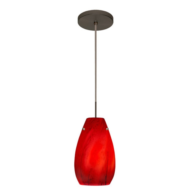 Besa 1JT-4126MA-BR Pera One Light Pendant Bronze