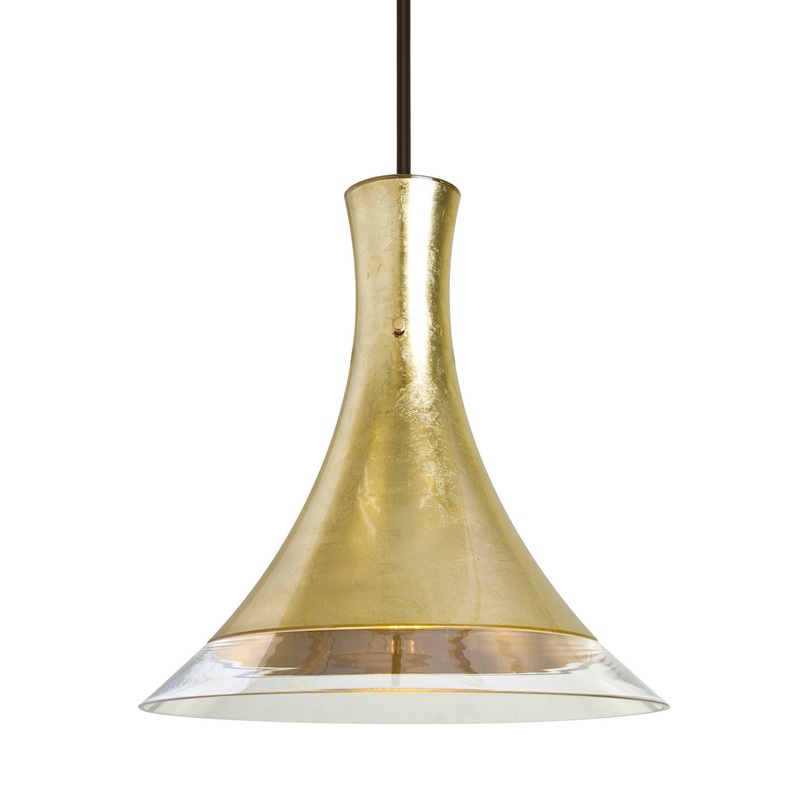 Besa 1TT-RIOGF-LED-BR Rio LED Pendant Bronze
