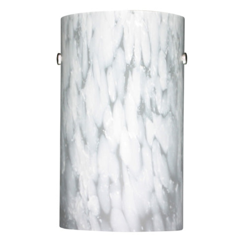 Besa 704219-SN Tamburo One Light Wall Sconce Satin Nickel