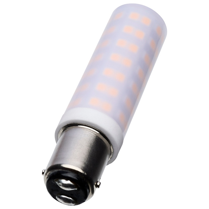 6.5 Watt T6 LED – Frost Finish – DC Base – 3000K – 120 Volt Light Bulb by Satco