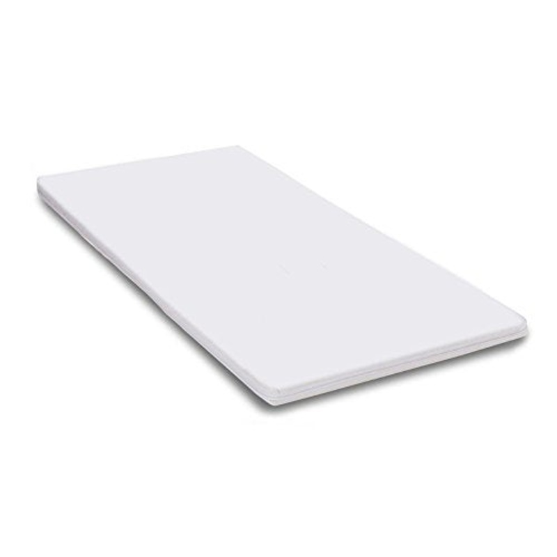 DINAFLEX Materasso SOTTOCOSTO, MORFEO Topper 90X190, Alto 8 CM in Poliuretano ESPANSO WATERFOAM, Ortopedico Anallergico E ANTIACARO, Extra Comfort