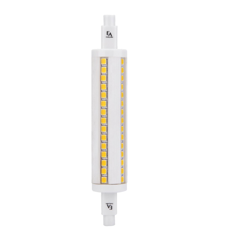 8 Watt R7S LED, 900  Lumens, Double Ended base, 120 Volt Light Bulb by Emery Allen