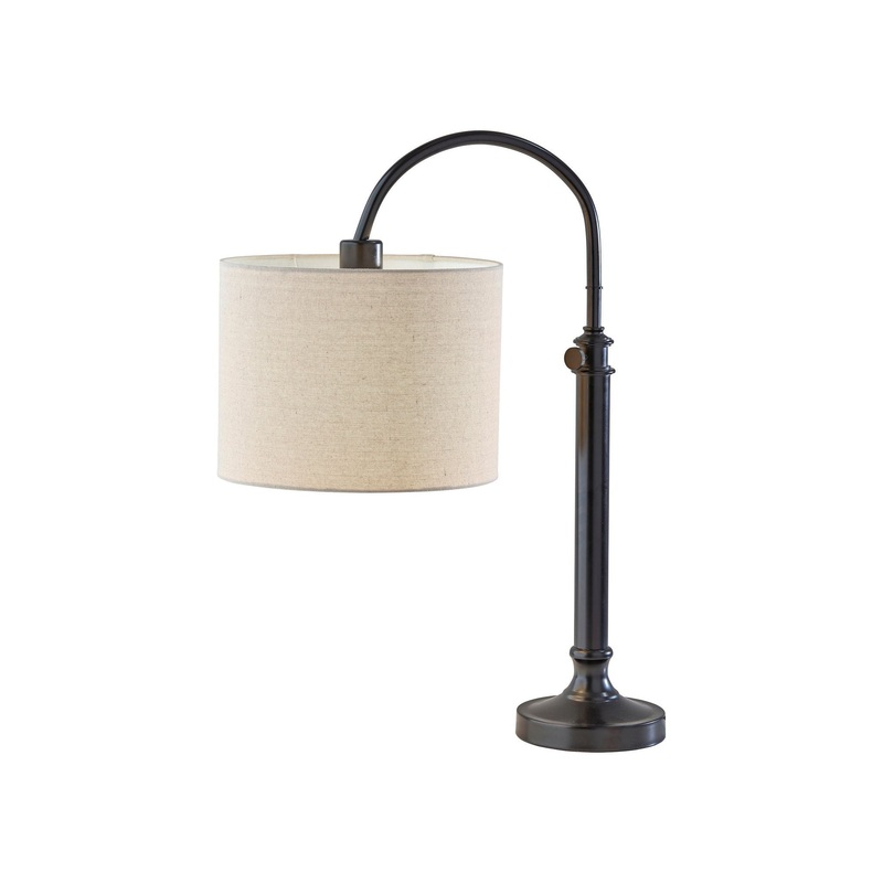 Barton Task Table Lamp Antique Bronze