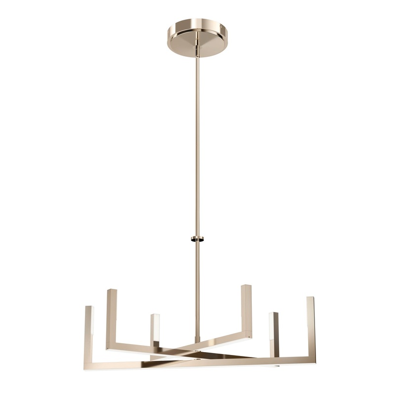 Kichler 84313PN LED Chandelier, Polished Nickel