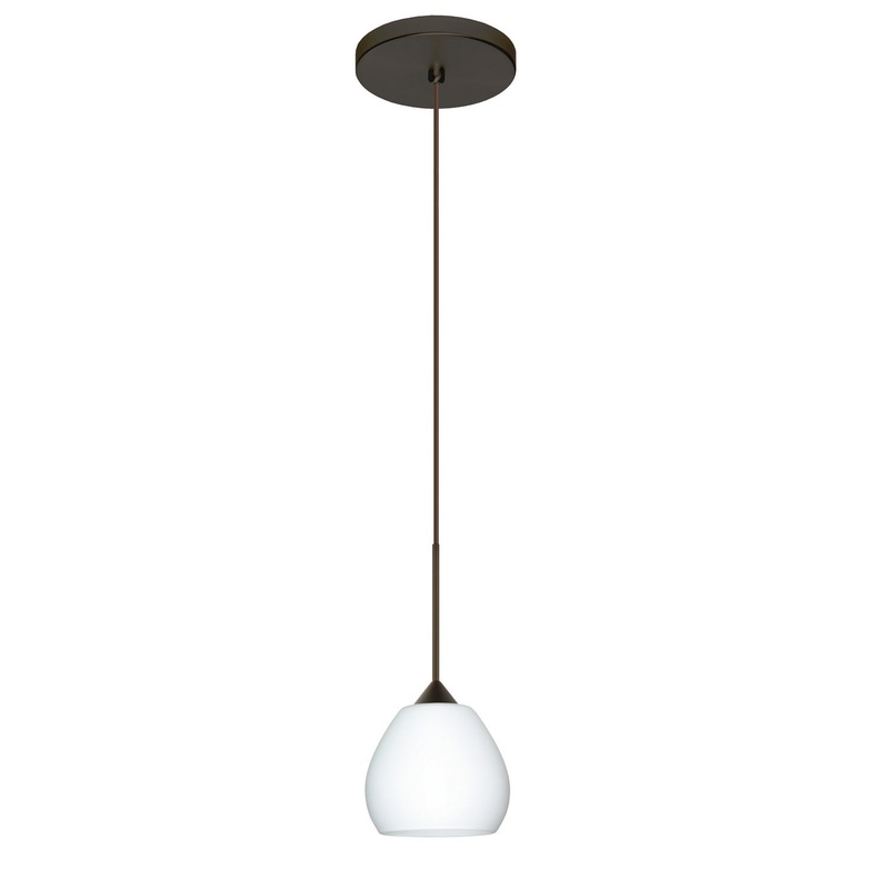 Besa 1XT-560507-LED-BR Tay Tay One Light Pendant Bronze