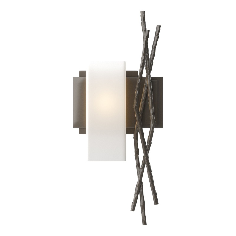 Brindille Sconce Dark Smoke Left