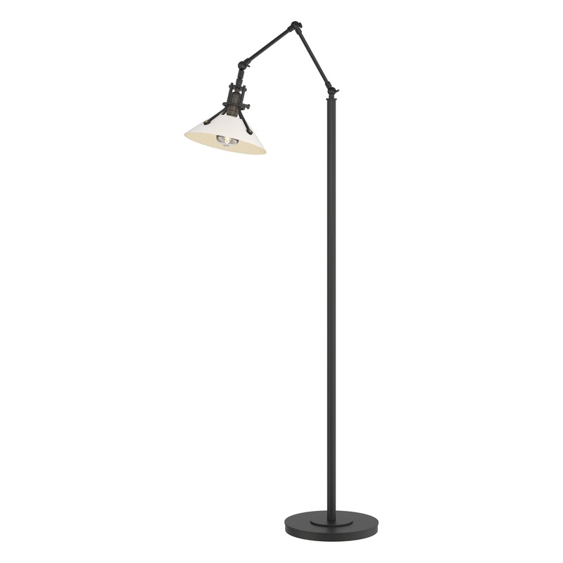 Henry Floor Lamp Black White