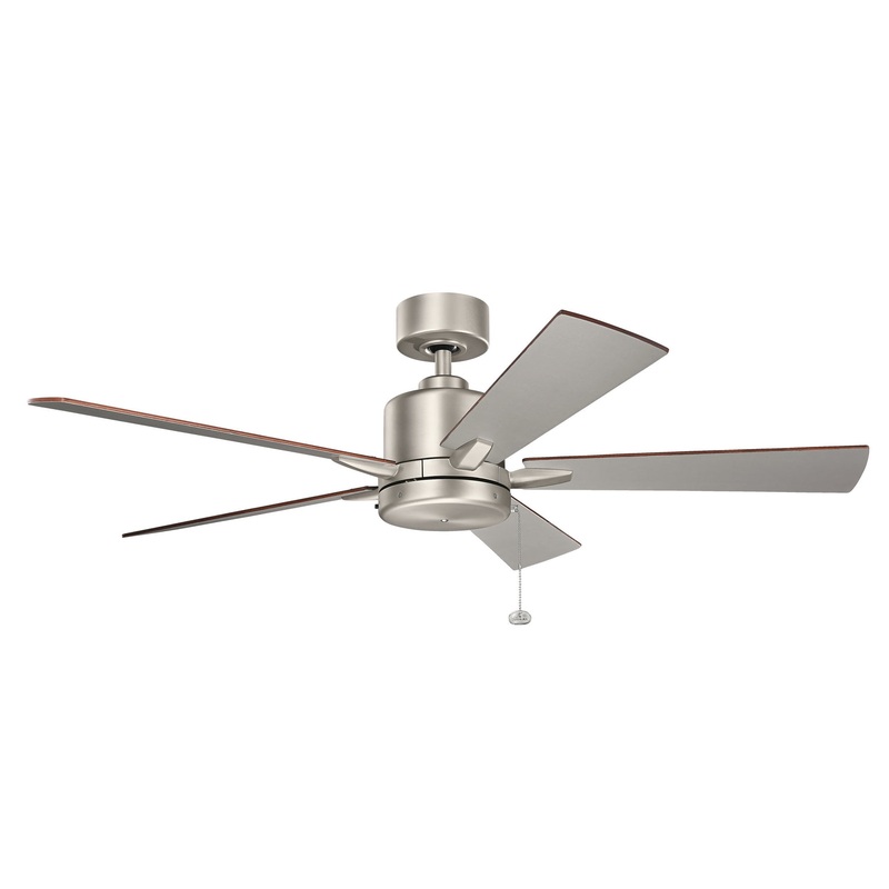 Kichler 330242NI 52″ Ceiling Fan, Brushed Nickel
