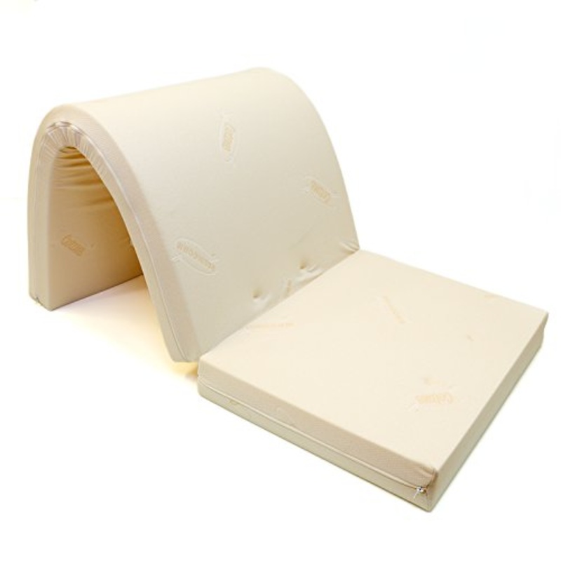 RESINGOMM Materasso Singolo per Poltrona Prontoletto 80x190x10 in Alta Densit 30kg al m3 Tessuto Resistente 9 Fettucce per Ancoraggio Rigido Altamente Indeformabile. Produzione 100% Italiana