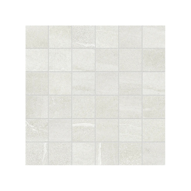 2″ x 2″ Matte Crux Ivory 36 Piece Porcelain Mosaics. 1 Sheet = 1.16 Sq. Ft. (63-525) 2″ x