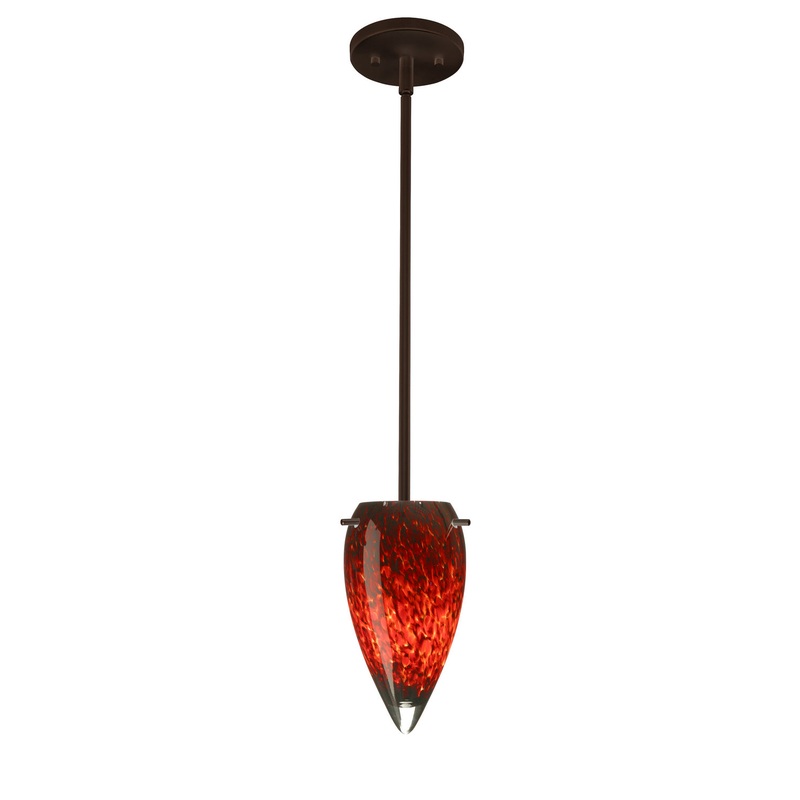 Besa 1TT-412541-LED-BR Juli One Light Pendant Bronze (Discontinued)