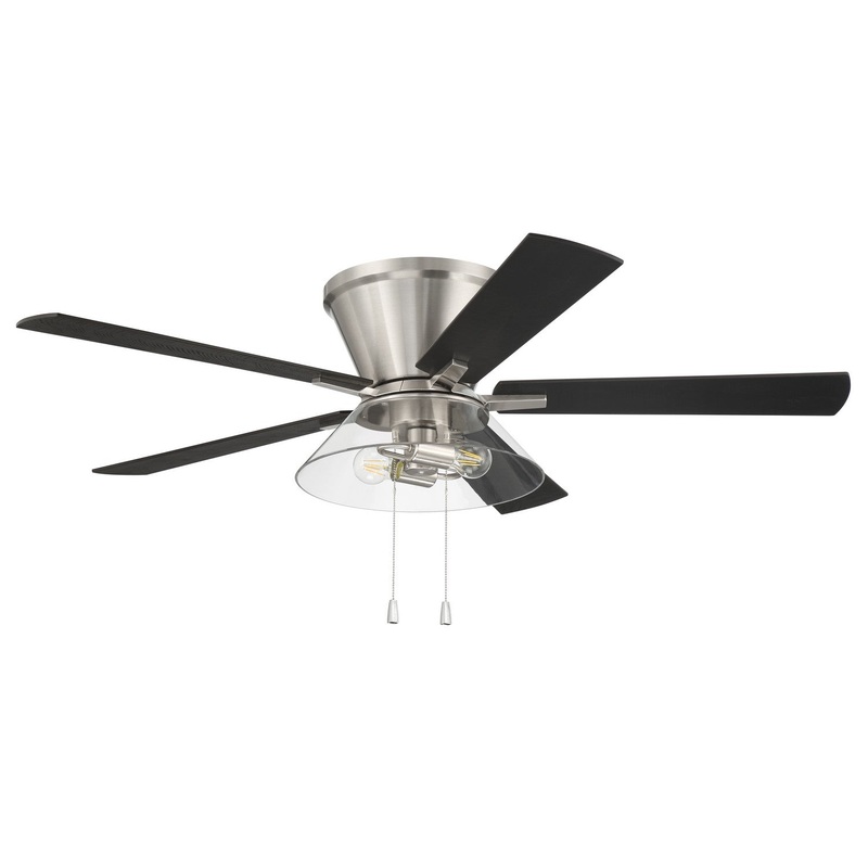Craftmade IST52BNK5 Insight 52″Ceiling Fan Brushed Polished Nickel