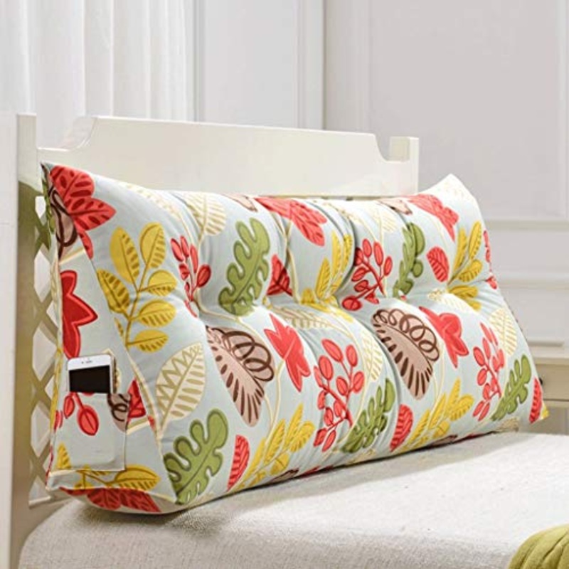 HYY-YY – Testiera per divano con schienale doppio, morbida, per letto Tatami, cuscino lombare in vita, colore: S, dimensioni: 90 cm