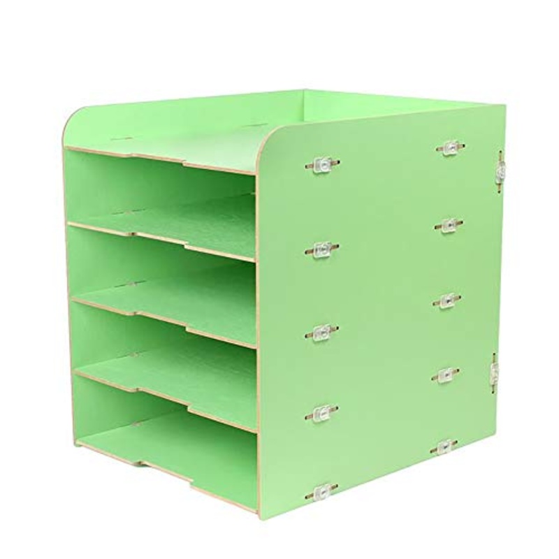 Schedario Classificatore Verticale Cartella del Desktop, Portariviste in Legno Scaffale per Cancelleria A pi Piani, Forniture per Ufficio O Articoli per La Casa (Size : #8)