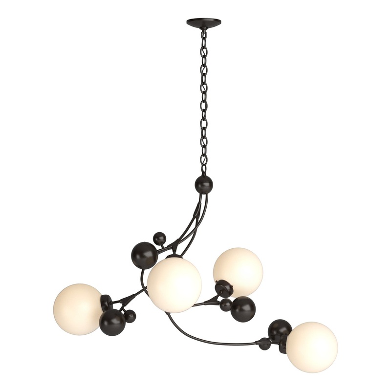 Sprig Pendant Oil Rubbed Bronze Opal Glass (GG)