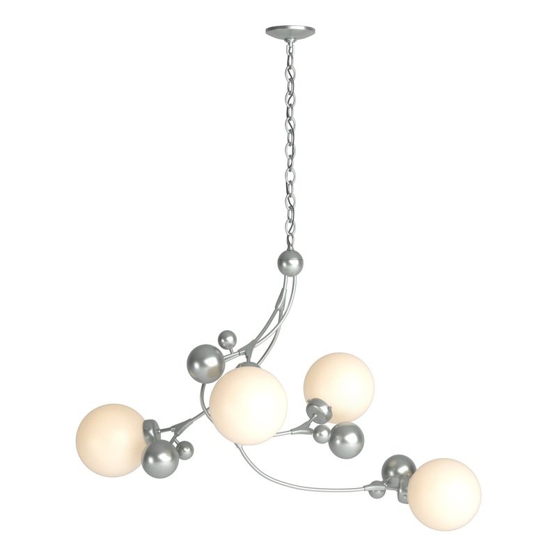 Sprig Pendant Vintage Platinum Opal Glass (GG)