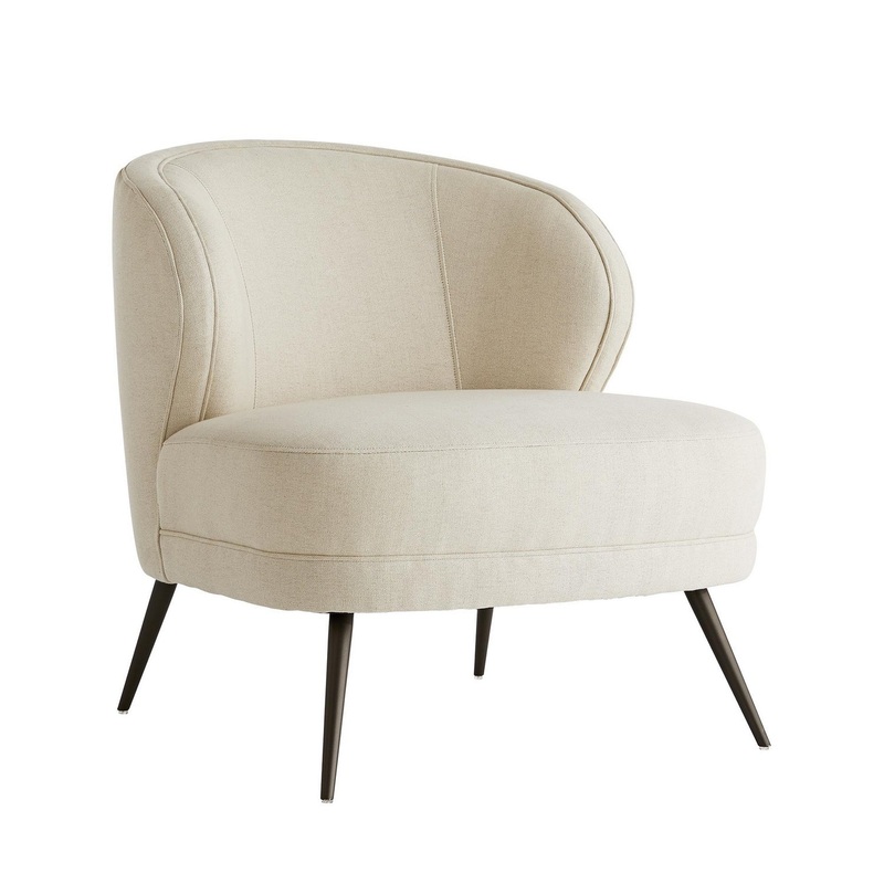 Arteriors 8119 Kitts Chair Flax