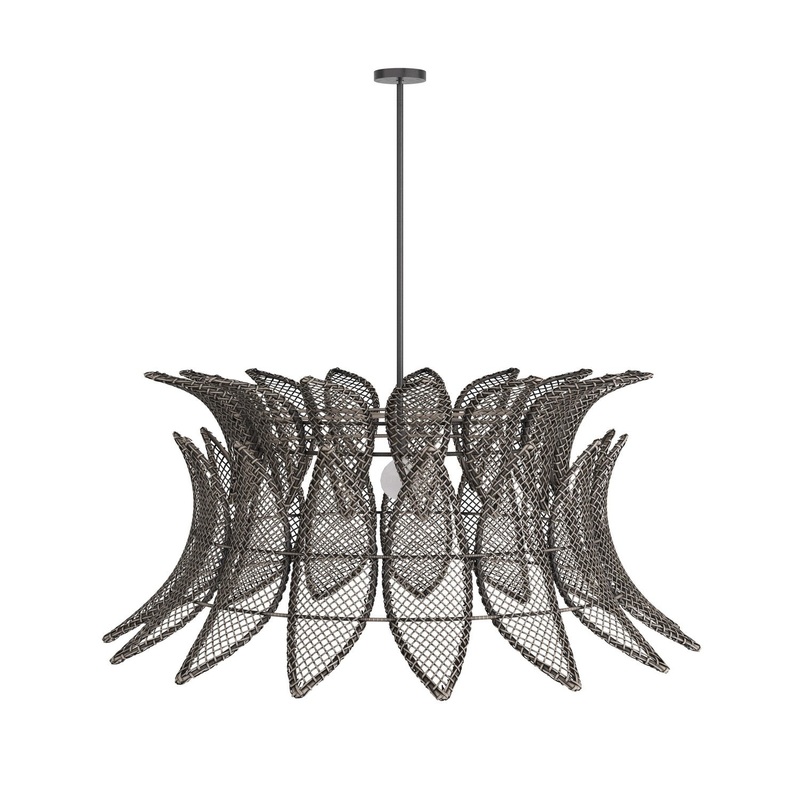 Arteriors DLS04 Tisdale One Light Pendant Gray Wash