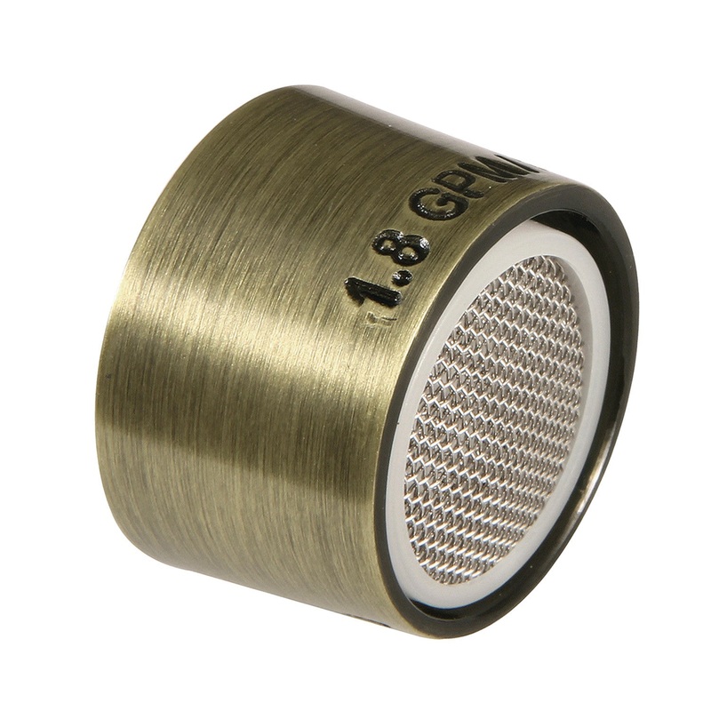 Cal Green Z18KBSA623AB 1.8 GPM Female Aerator, Antique Brass