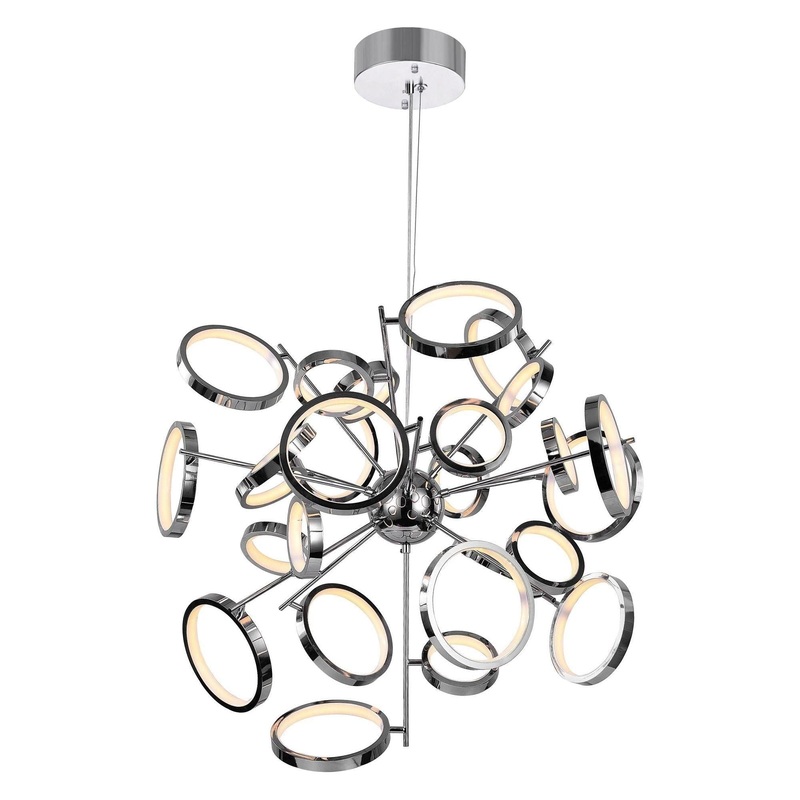 Colette Chandelier Chrome