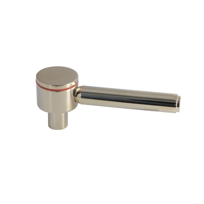 Concord KSH814PBH Hot Metal Lever Handle, Polished Brass