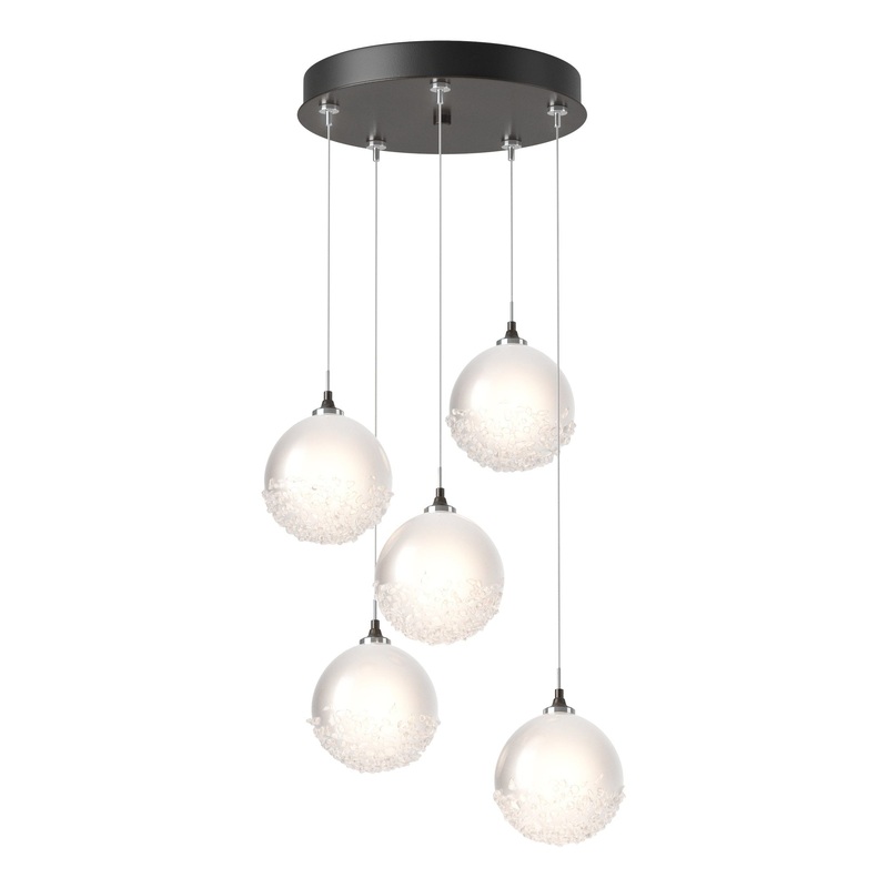 Fritz Globe 5-Light Pendant Oil Rubbed Bronze