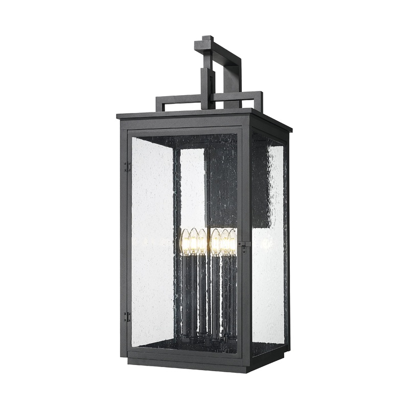 Hartwell 6-Light Outdoor Wall Light Sand Black