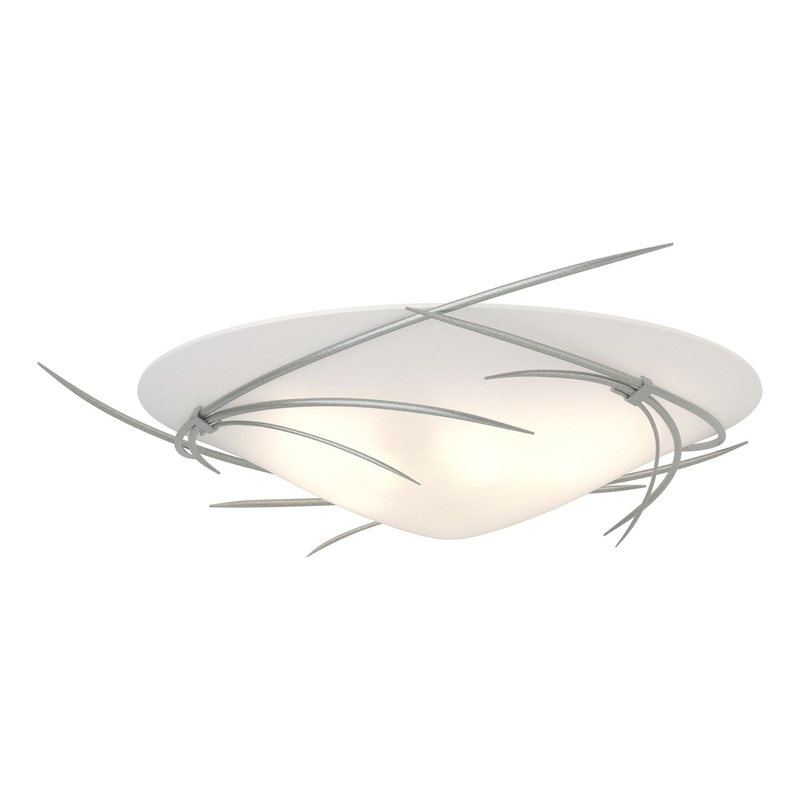 Wisp Semi-Flush Vintage Platinum