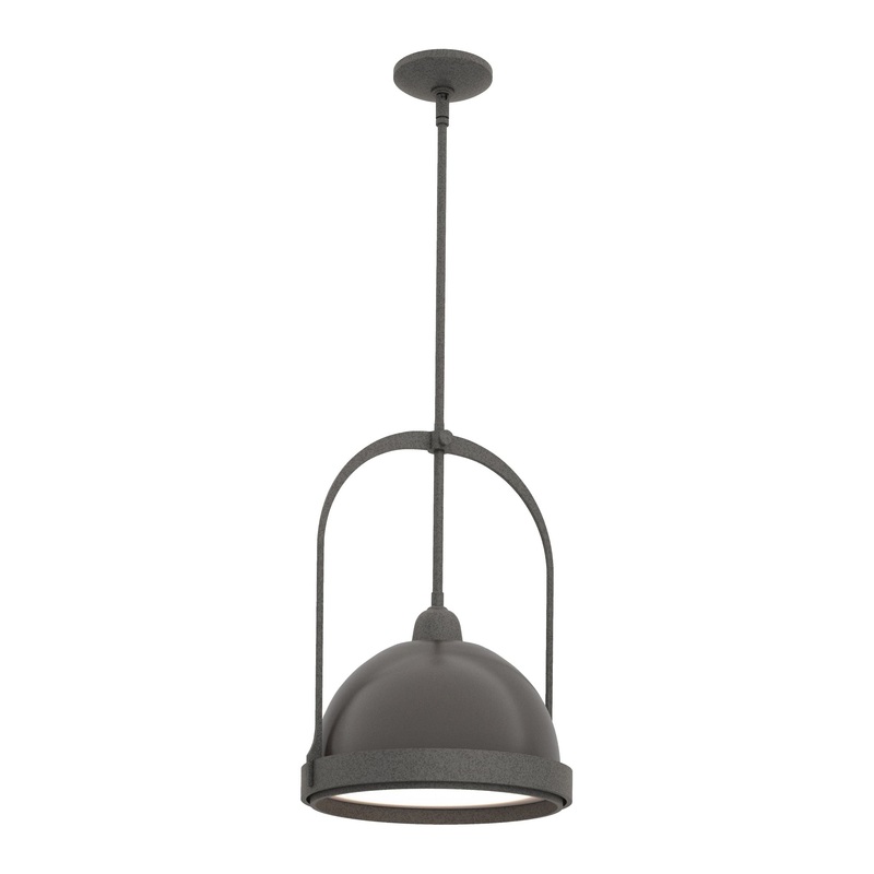 Atlas Small Pendant Natural Iron Oil Rubbed Bronze