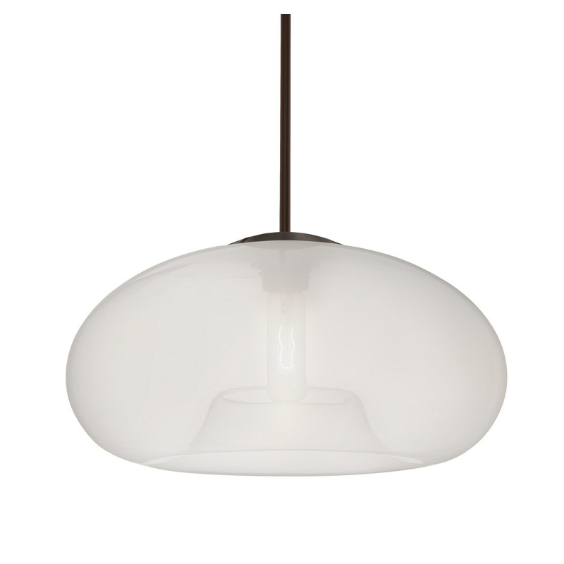 Besa 1TT-BANA15FR-BR Besa Bana 15 Pendant One Light Pendant Bronze