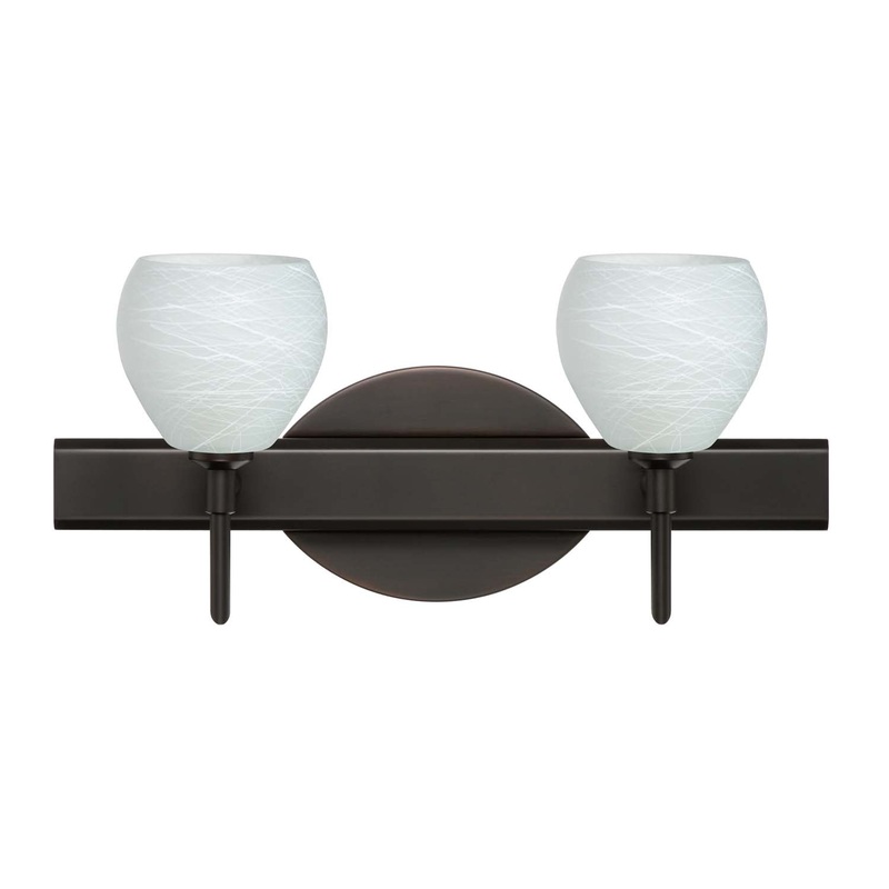 Besa 2SW-560560-BR Tay Tay Two Light Wall Sconce Bronze