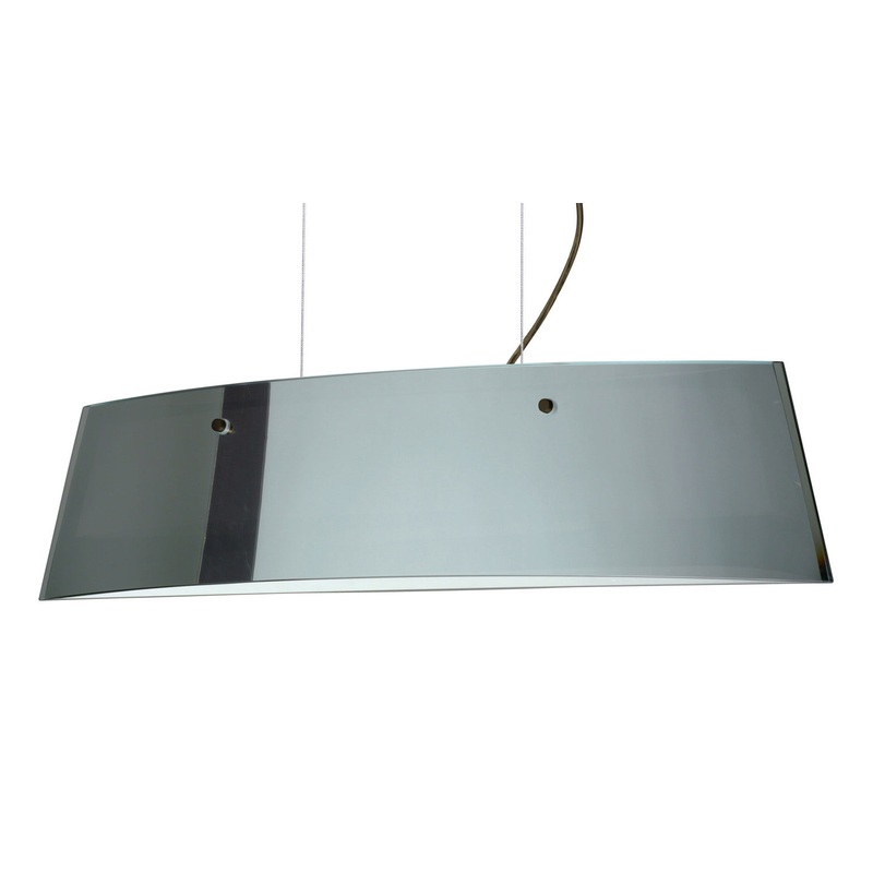 Besa LS3-4454MR-BR Silhouette Three Light Pendant Bronze (Discontinued)