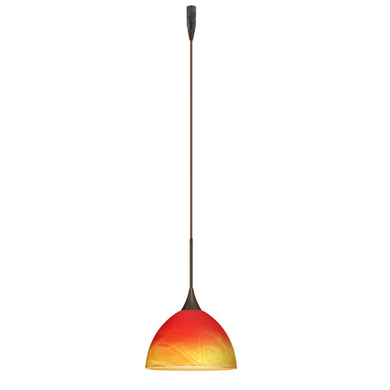Besa RXP-4679SL-BR Brella One Light Pendant Bronze