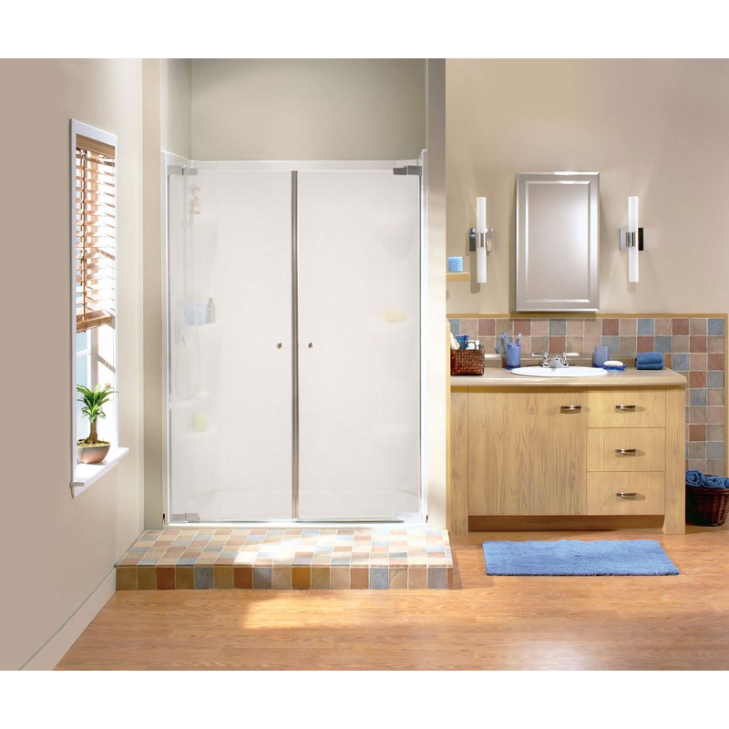 Kleara 2-panel Pivot Shower Door 42 -45  x 69 in. 6 mm
