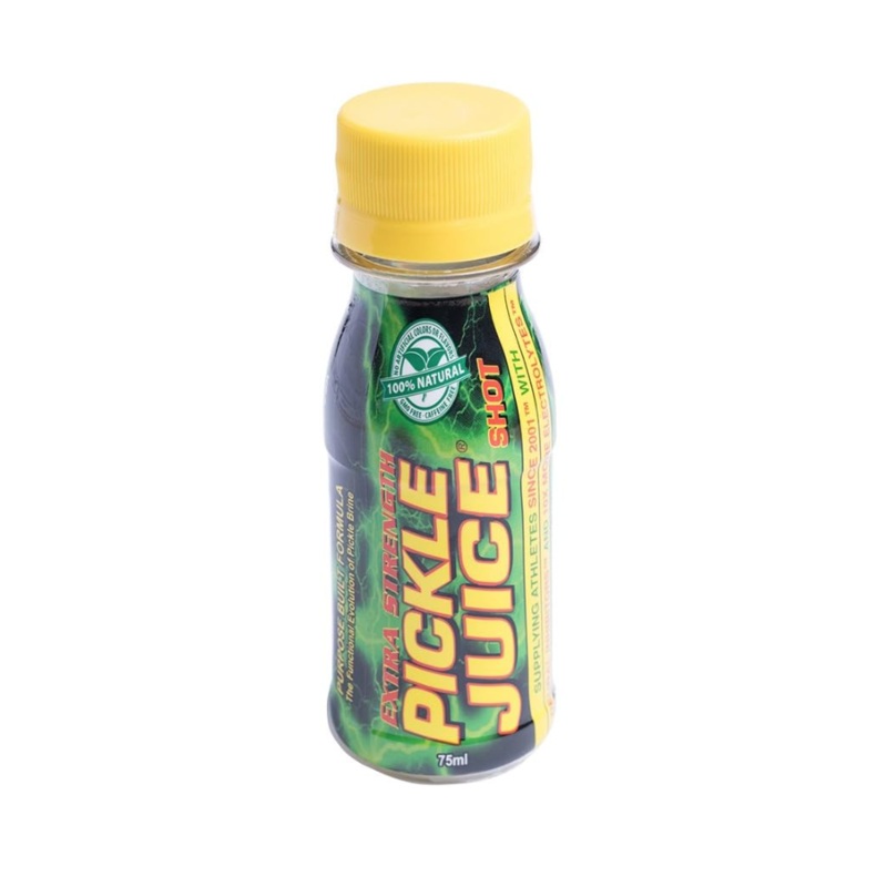 1 x 75ml Pickle Juice Sport Drink for Muscle Cramps Tennis Medvedev Organic