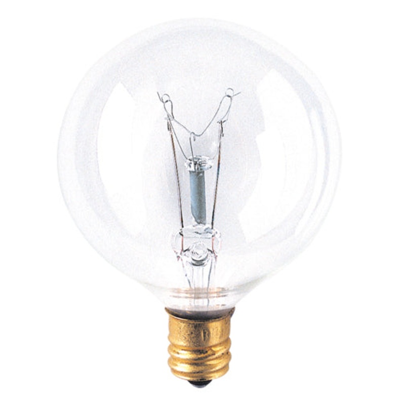 Bulbrite 391160 Globe Light Bulb Clear (Discontinued)