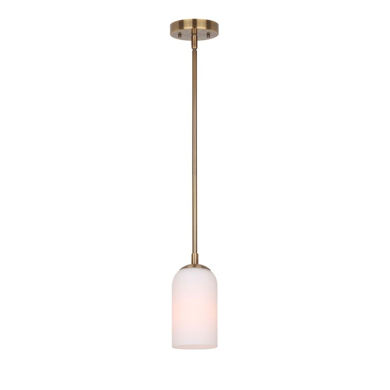 Canarm IPL1130A01GD Novalee One Light Pendant Gold