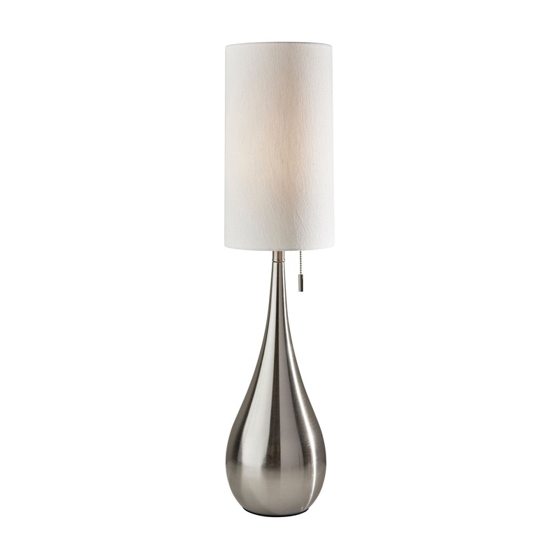 Christina Table Lamp Brushed Steel