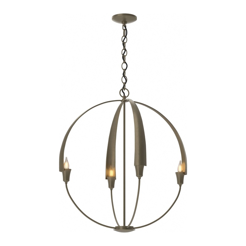 Cirque Large Chandelier Soft Gold